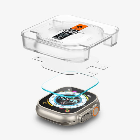 spigen-glas-tr-ez-fit-protector-de-pantalla-para-apple-watch-ultra image 2