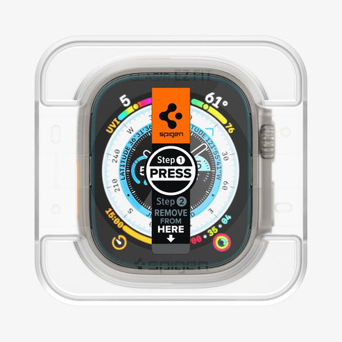 spigen-glas-tr-ez-fit-protector-de-pantalla-para-apple-watch-ultra image 3