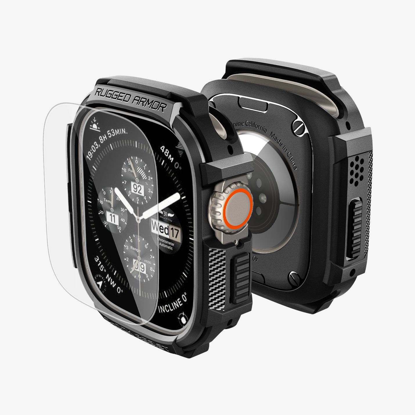 spigen-rugged-armor-funda-para-apple-watch-protector-de-pantalla image 5