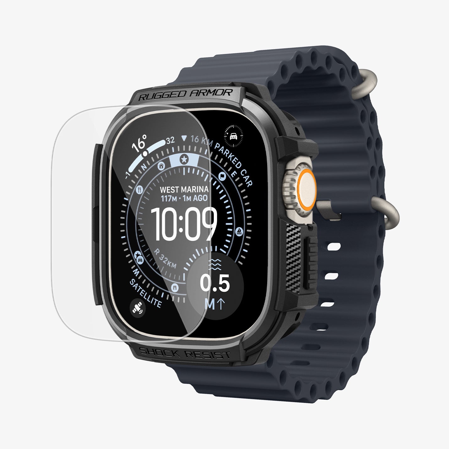spigen-rugged-armor-funda-para-apple-watch-protector-de-pantalla image 4