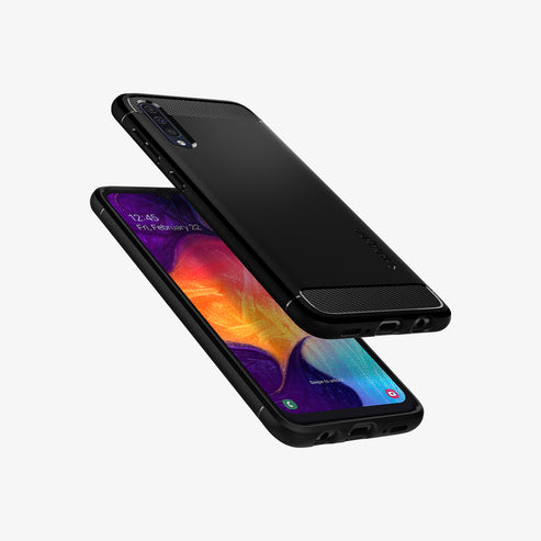 funda-spigen-rugged-armor-para-galaxy-a-series-negra-mate-con-fibra-de-carbono-p image 6