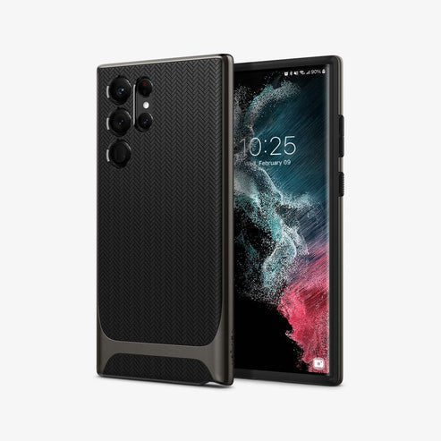 funda-spigen-herringbone-neo-hybrid-para-galaxy-s22-antideslizante-y-resistente image 3