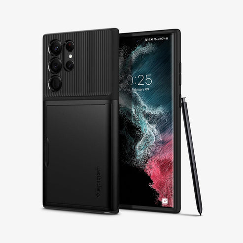 spigen-slim-armor-cs-funda-para-galaxy-s22-con-compartimento-para-tarjetas image 3