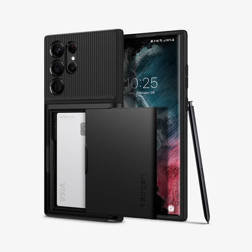 spigen-slim-armor-cs-funda-para-galaxy-s22-con-compartimento-para-tarjetas image 2