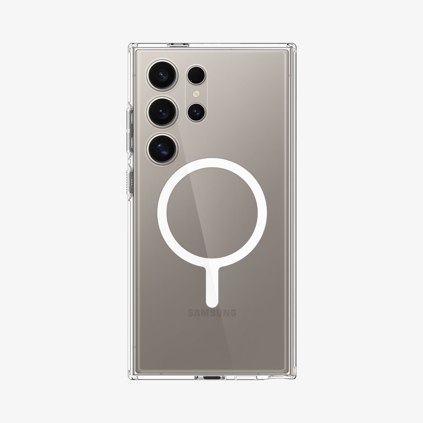 spigen-galaxy-s24-series-funda-ultra-hybrid-metal-ring-mag-fit image 1