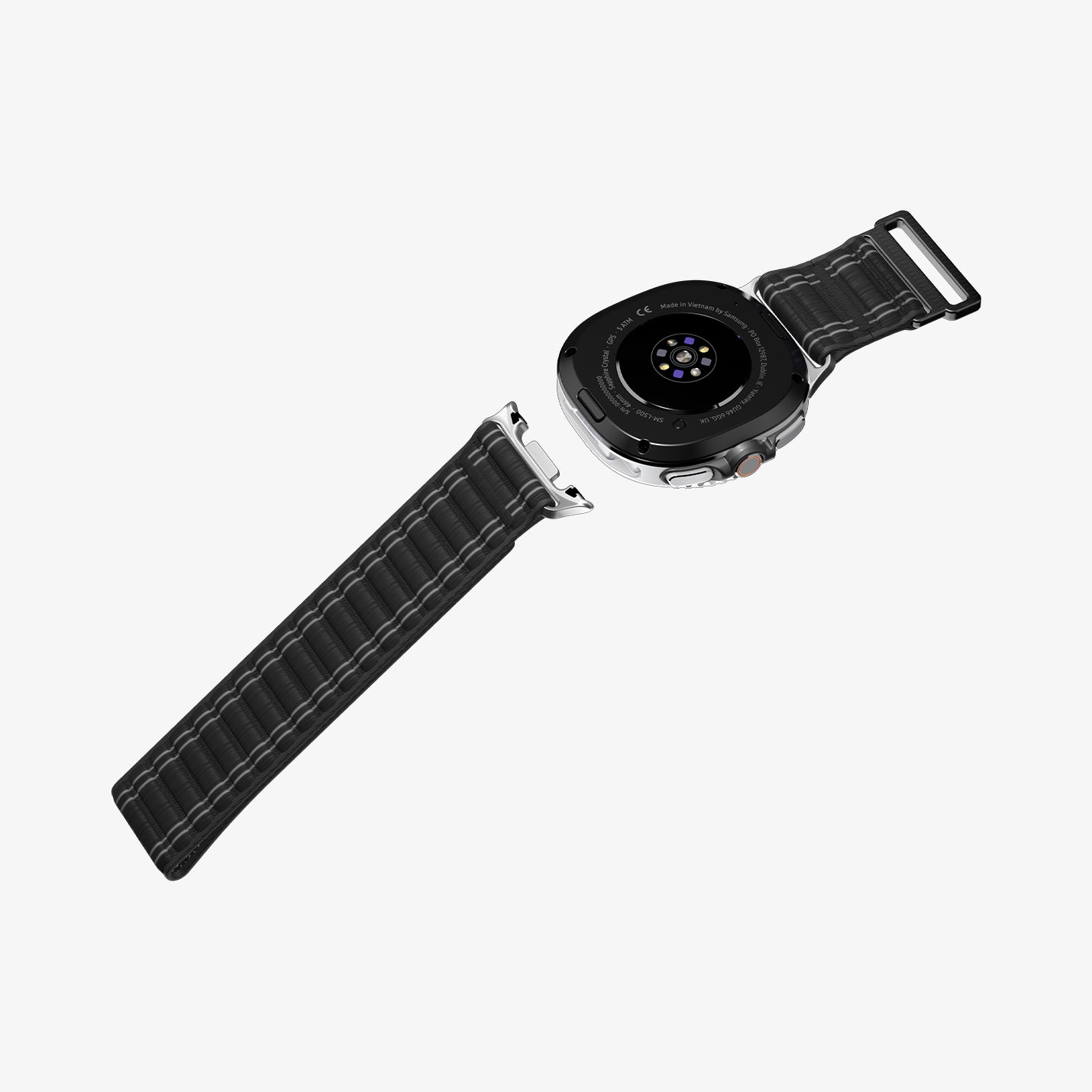 spigen-wbf0-correa-de-tejido-para-galaxy-watch-9-40-44-mm-cierre-de-gancho-y-buc image 4