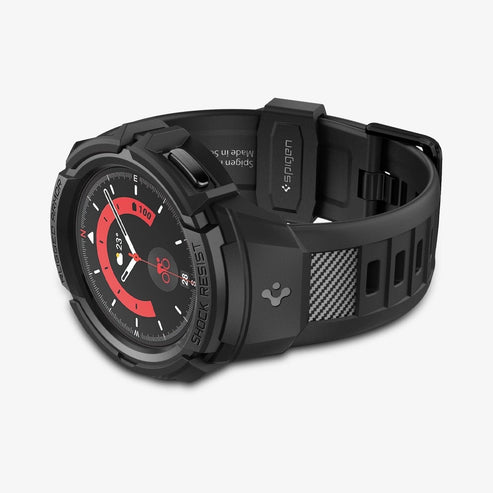 spigen-rugged-armor-pro-funda-para-samsung-galaxy-watch-7-y-6-classic-negro image 6