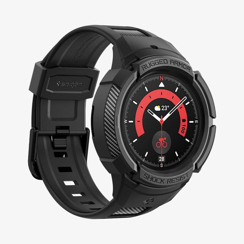 spigen-rugged-armor-pro-funda-para-samsung-galaxy-watch-7-y-6-classic-negro image 3