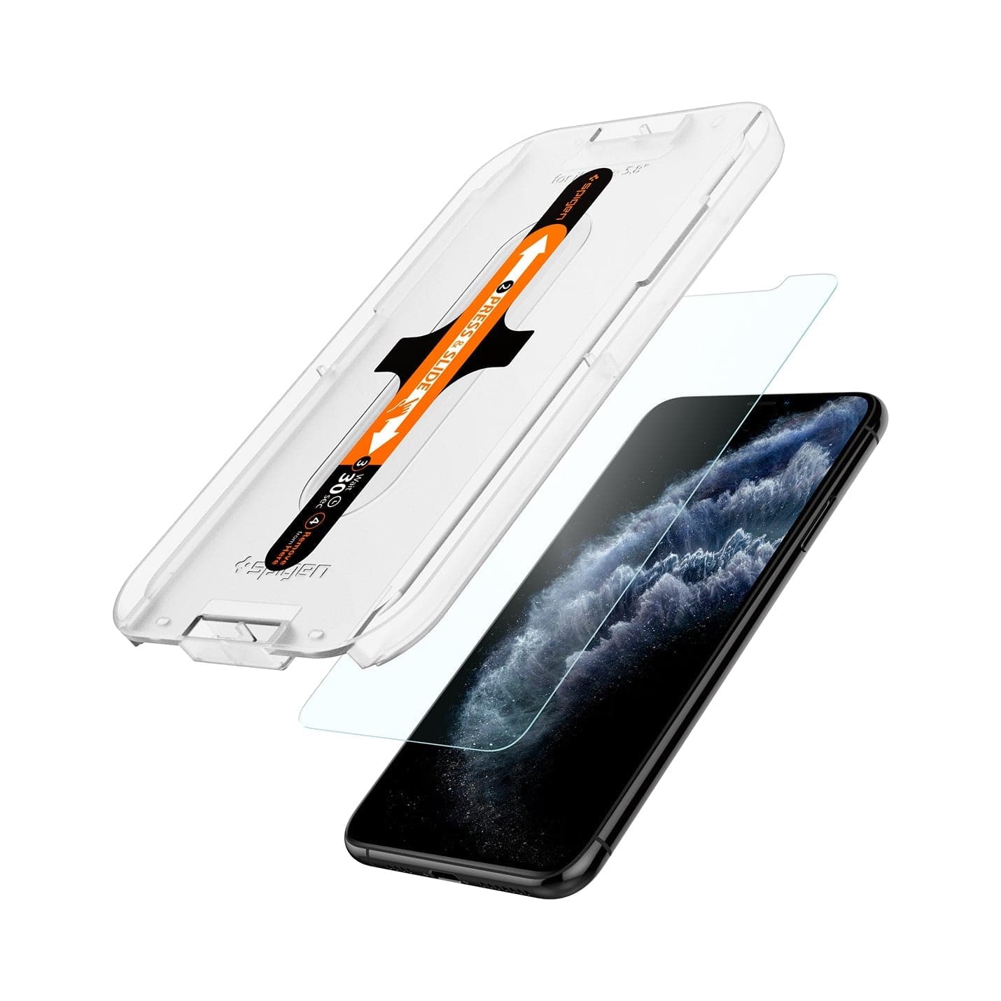 spigen-glas-tr-ez-fit-protector-de-pantalla-para-iphone-x-cristal-templado-9h-co image 3