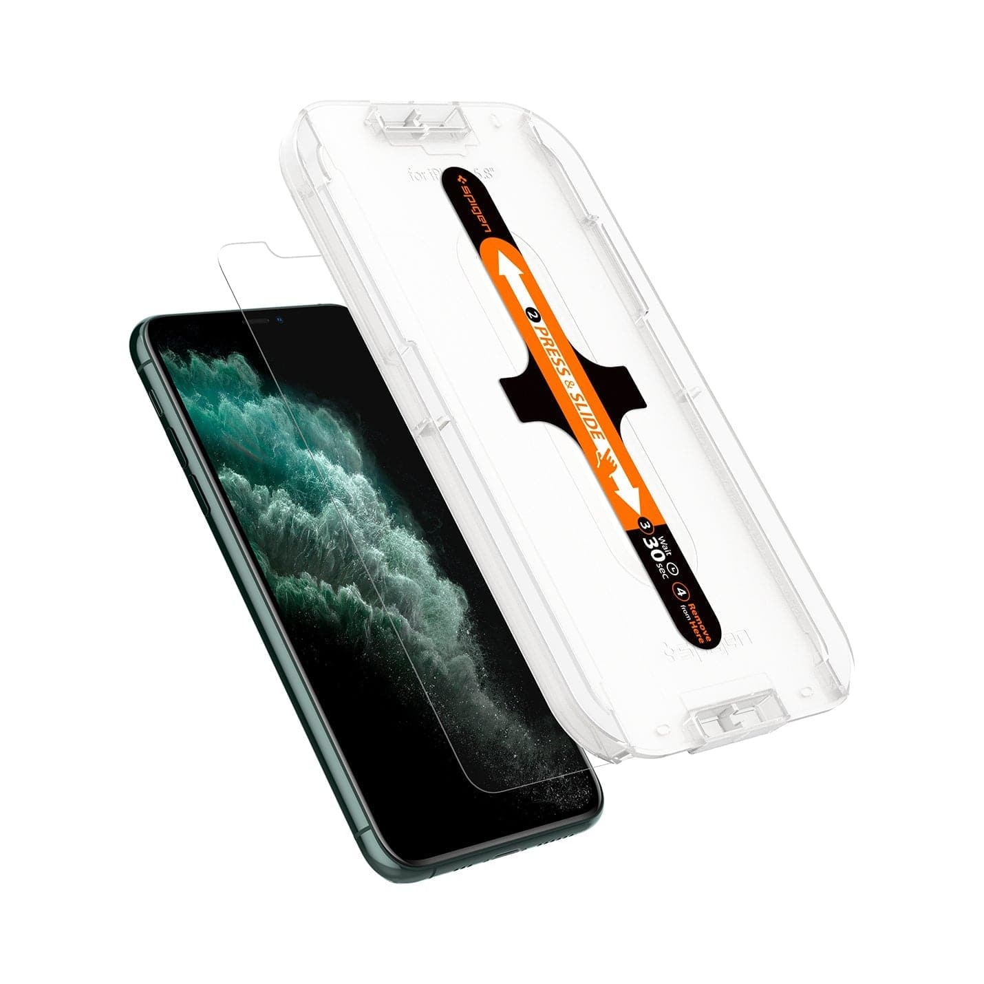 spigen-glas-tr-ez-fit-protector-de-pantalla-para-iphone-x-cristal-templado-9h-co image 4