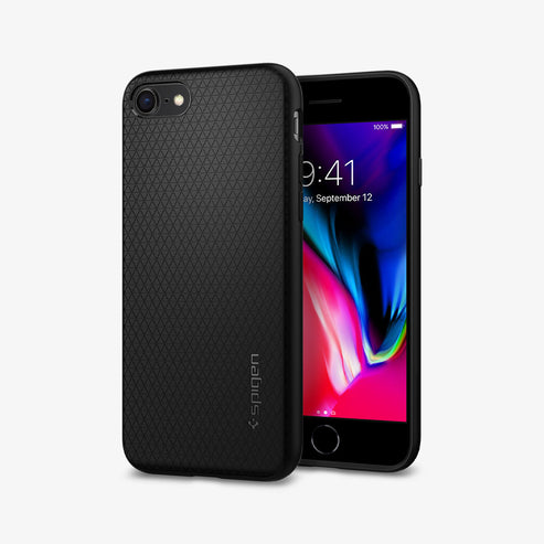 funda-spigen-liquid-air-para-iphone-se-2022-negro image 2