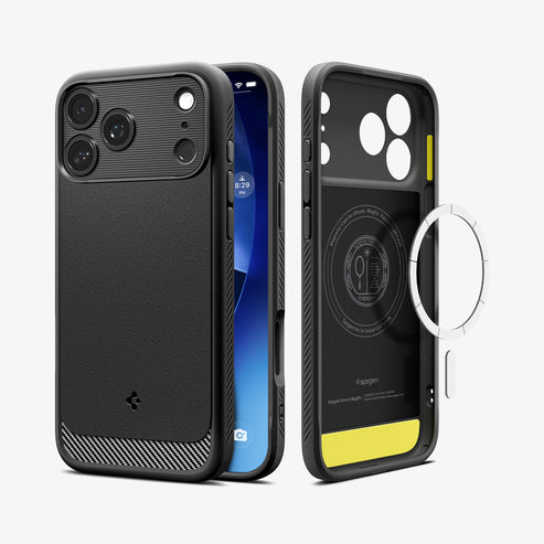 spigen-rugged-armor-mag-fit-para-iphone-17-funda-delgada-con-protecci-n-militar- image 2