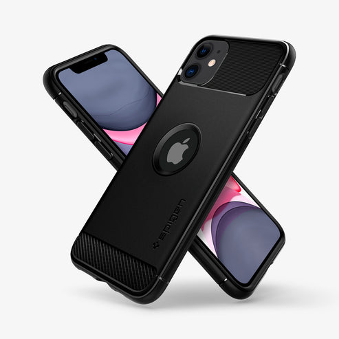 spigen-rugged-armor-funda-para-iphone-11-dise-o-deportivo-con-fibra-de-carbono image 3