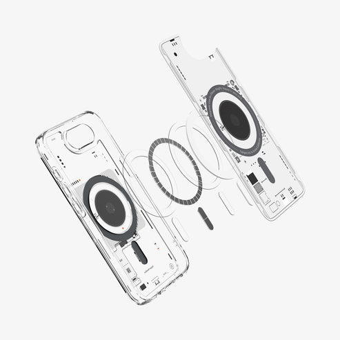 spigen-ultra-hybrid-neo-one-mag-fit-para-iphone-17e-funda-transparente-con-esque image 5