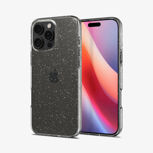 spigen-iphone-16-liquid-crystal-glitter-funda-transparente-con-purpurina image 3