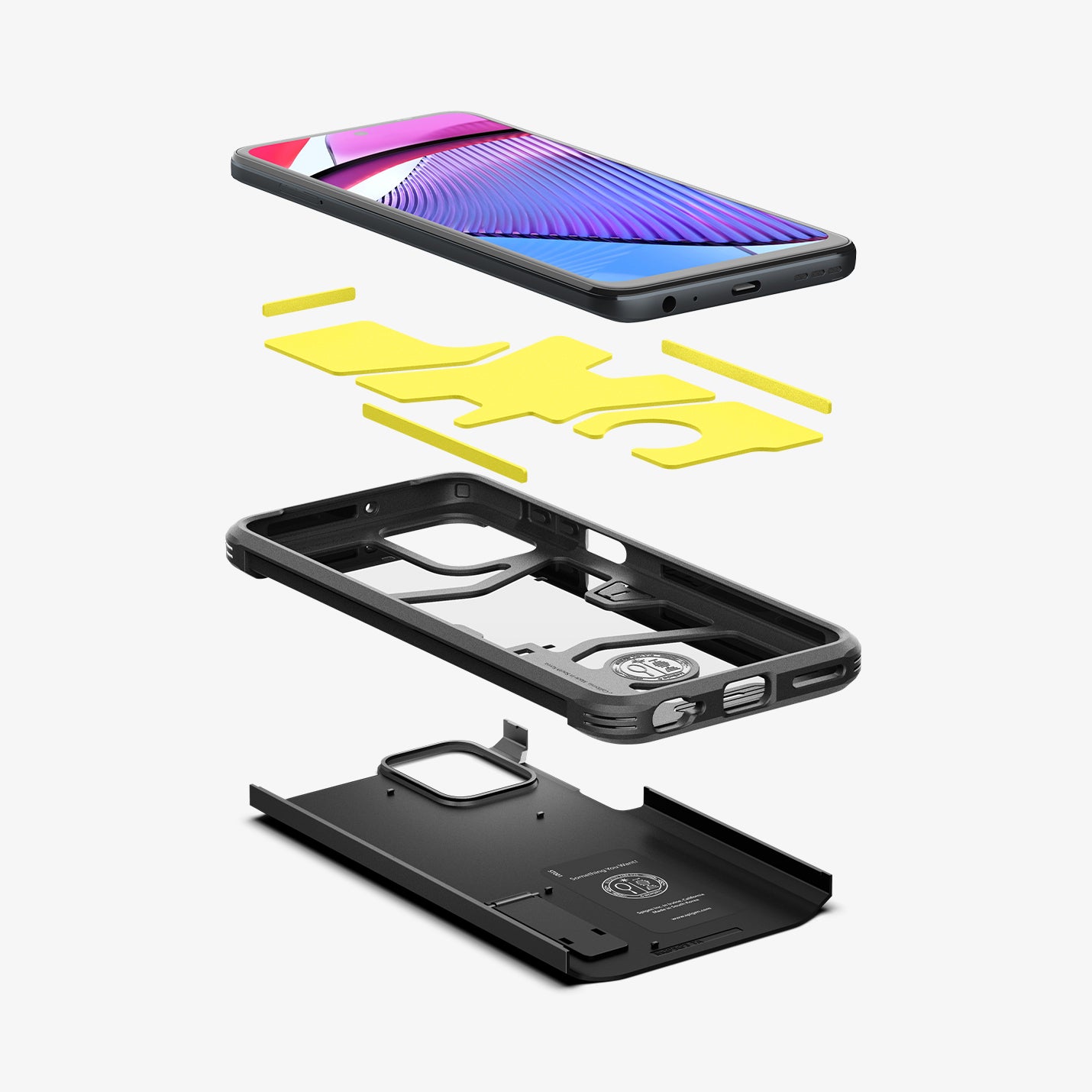 spigen-tough-armor-funda-para-moto-g-selecciona-modelo-con-kickstand image 4
