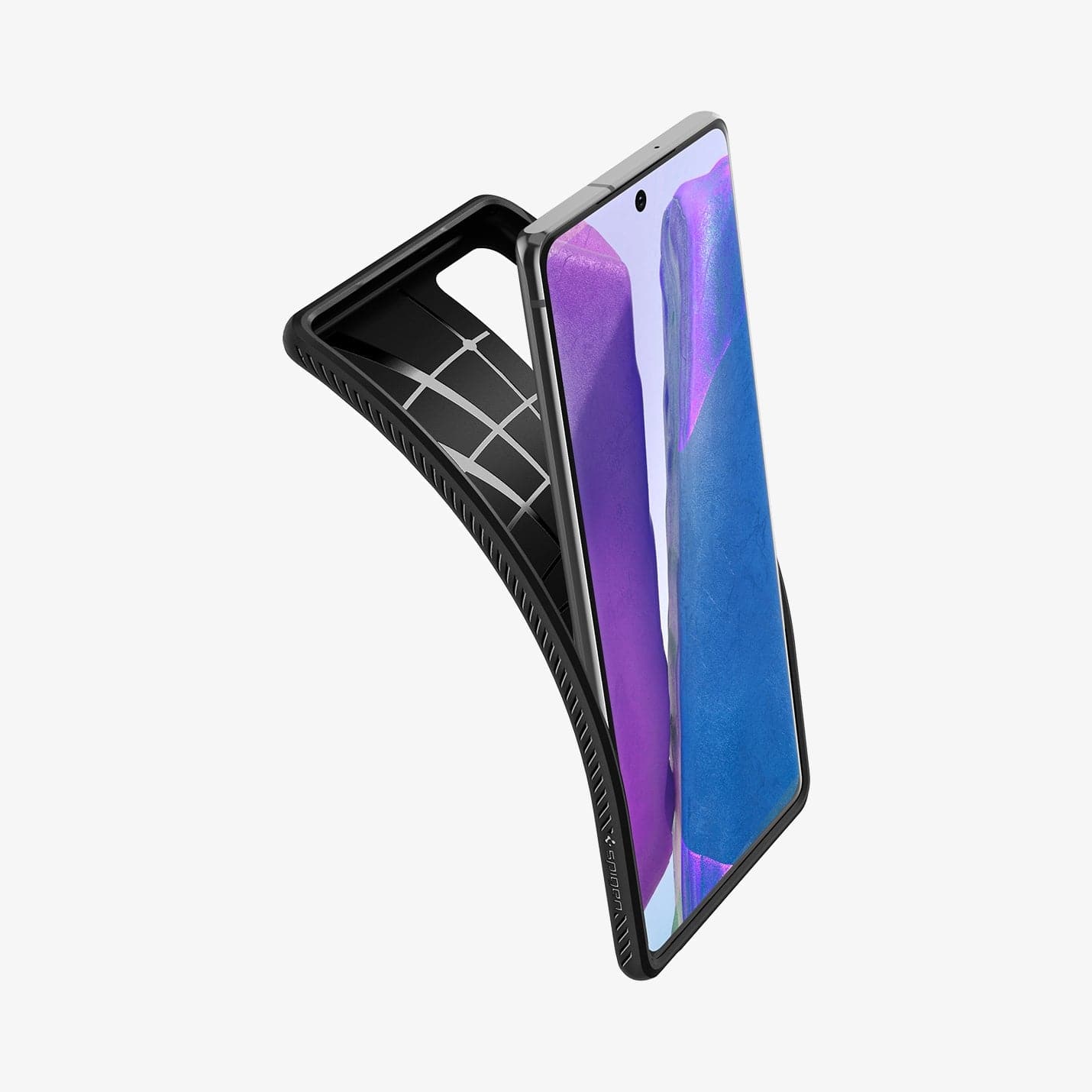 spigen-galaxy-note-20-note-20-ultra-funda-liquid-air-negro-mate image 5