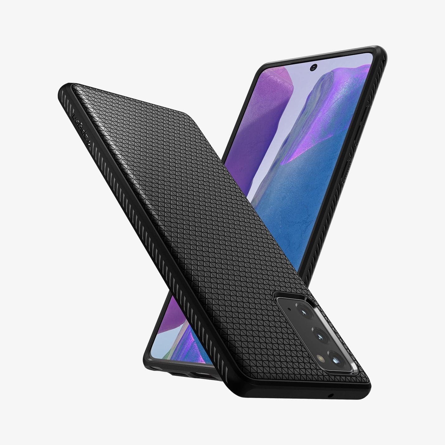 spigen-galaxy-note-20-note-20-ultra-funda-liquid-air-negro-mate image 4