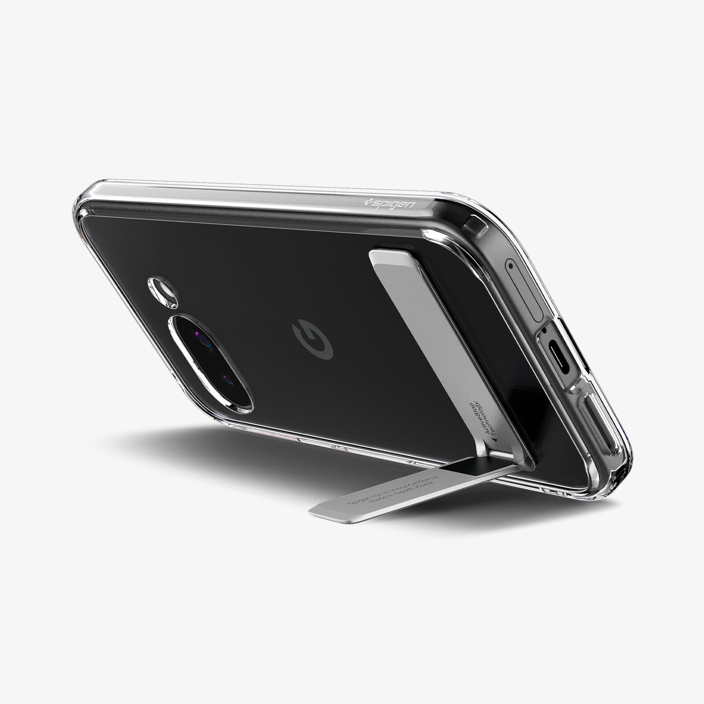 spigen-slim-armor-essential-s-funda-para-google-pixel-9a-con-soporte-integrado image 4