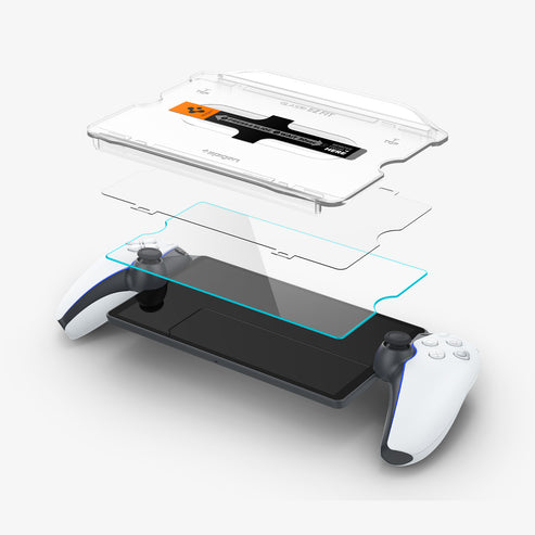 spigen-glas-tr-ez-fit-protector-de-pantalla-para-playstation-portal-9h-instalaci image 2