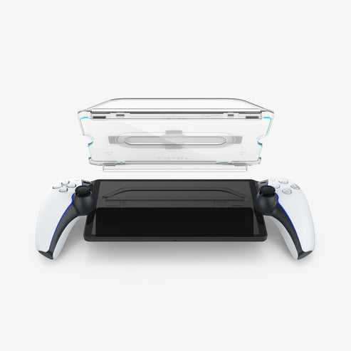 spigen-glas-tr-ez-fit-protector-de-pantalla-para-playstation-portal-9h-instalaci image 4