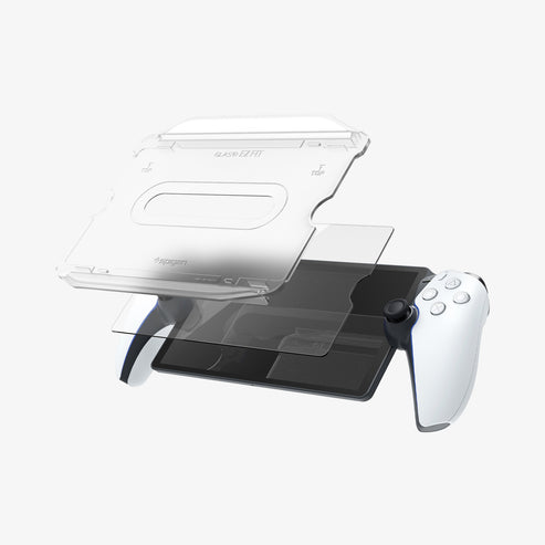spigen-glas-tr-ez-fit-protector-de-pantalla-para-playstation-portal-9h-instalaci image 5