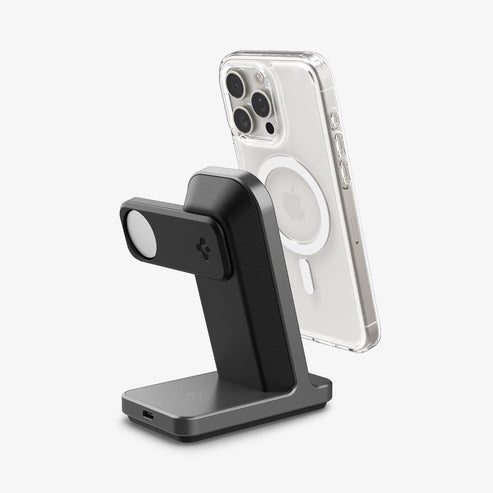 spigen-onetap-pro-estaci-n-de-carga-inal-mbrica-3-en-1-para-apple-iphone-apple-w image 2