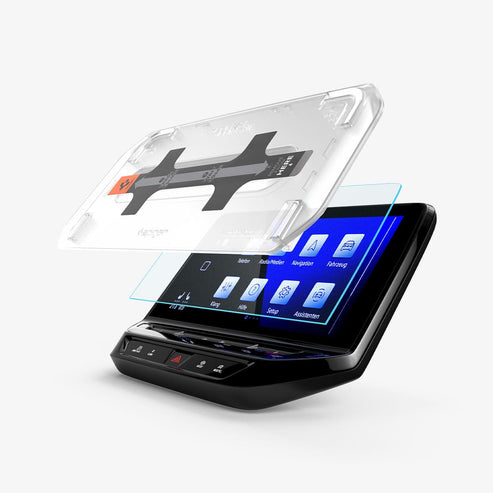 spigen-volkswagen-models-protector-de-pantalla-glas-tr-slim-anti-glare-ez-fit image 2