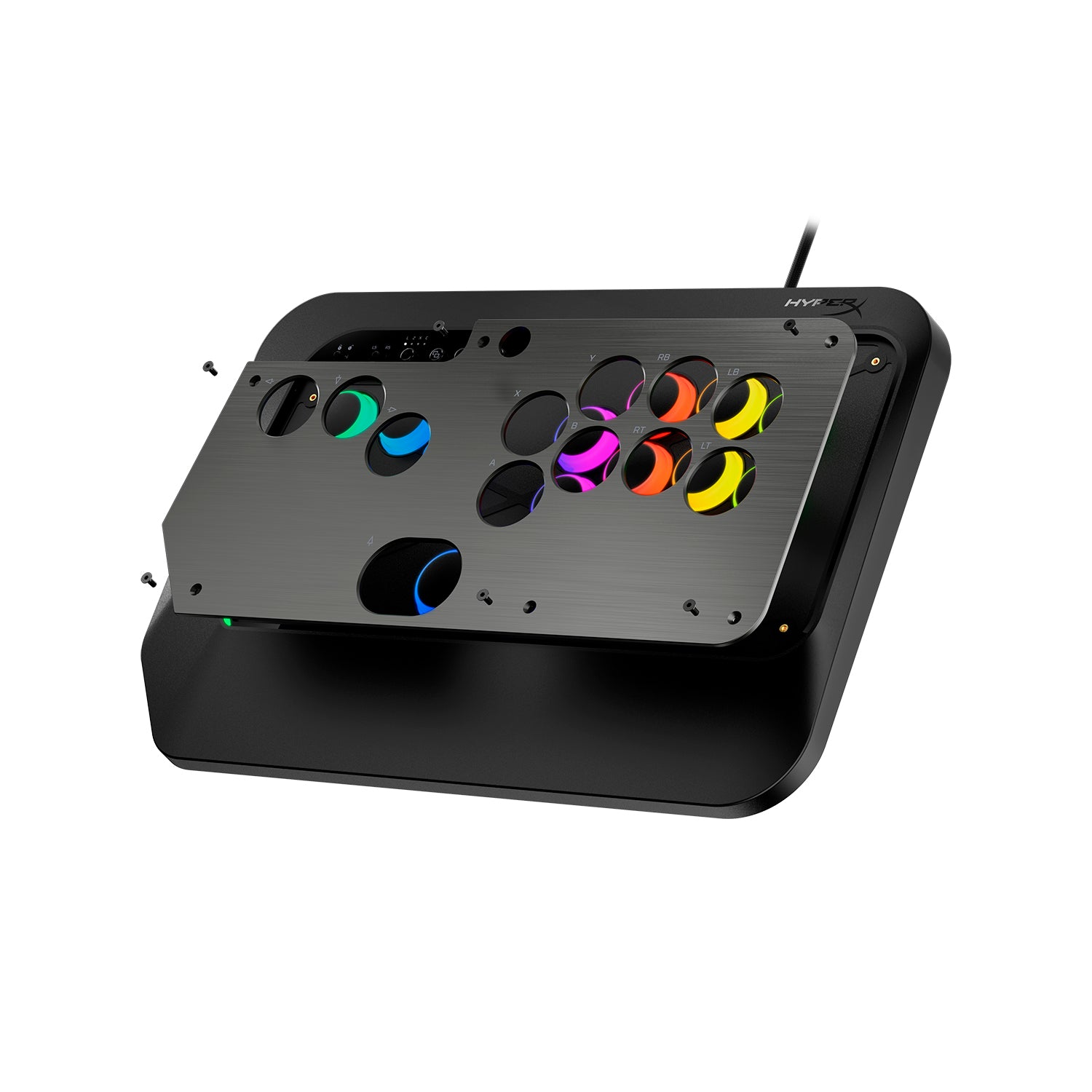 hyperx-clutch-tachi-controlador-arcade-leverless-para-xbox-y-pc-con-sensores-tmr image 5