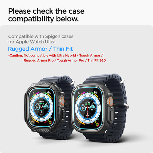 spigen-glas-tr-ez-fit-protector-de-pantalla-para-apple-watch-ultra image 6