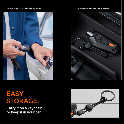 spigen-car-escape-tool-herramienta-de-emergencia-2-en-1-rompecristales-y-cortaci image 8