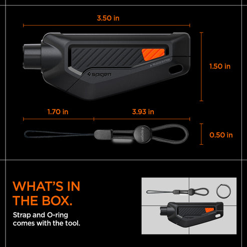 spigen-car-escape-tool-herramienta-de-emergencia-2-en-1-rompecristales-y-cortaci image 4