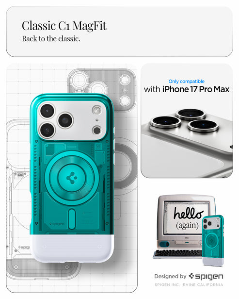 spigen-classic-c1-mag-fit-funda-para-iphone-17 image 8