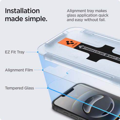 protector-de-pantalla-spigen-glas-tr-ez-fit-para-iphone-16e-cristal-templado-9h image 7