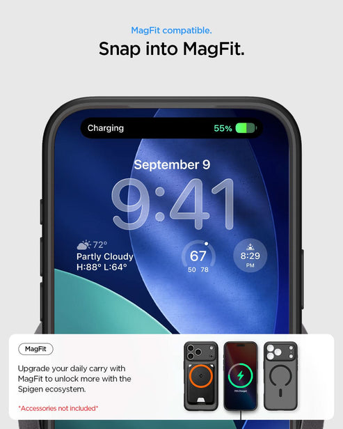 spigen-ultra-hybrid-matte-mag-fit-funda-para-iphone-17-transparente-y-resistente image 8