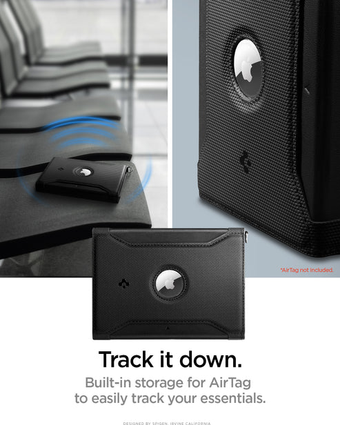 spigen-portapasaportes-con-compartimento-para-airtag-y-protecci-n-rfid image 8