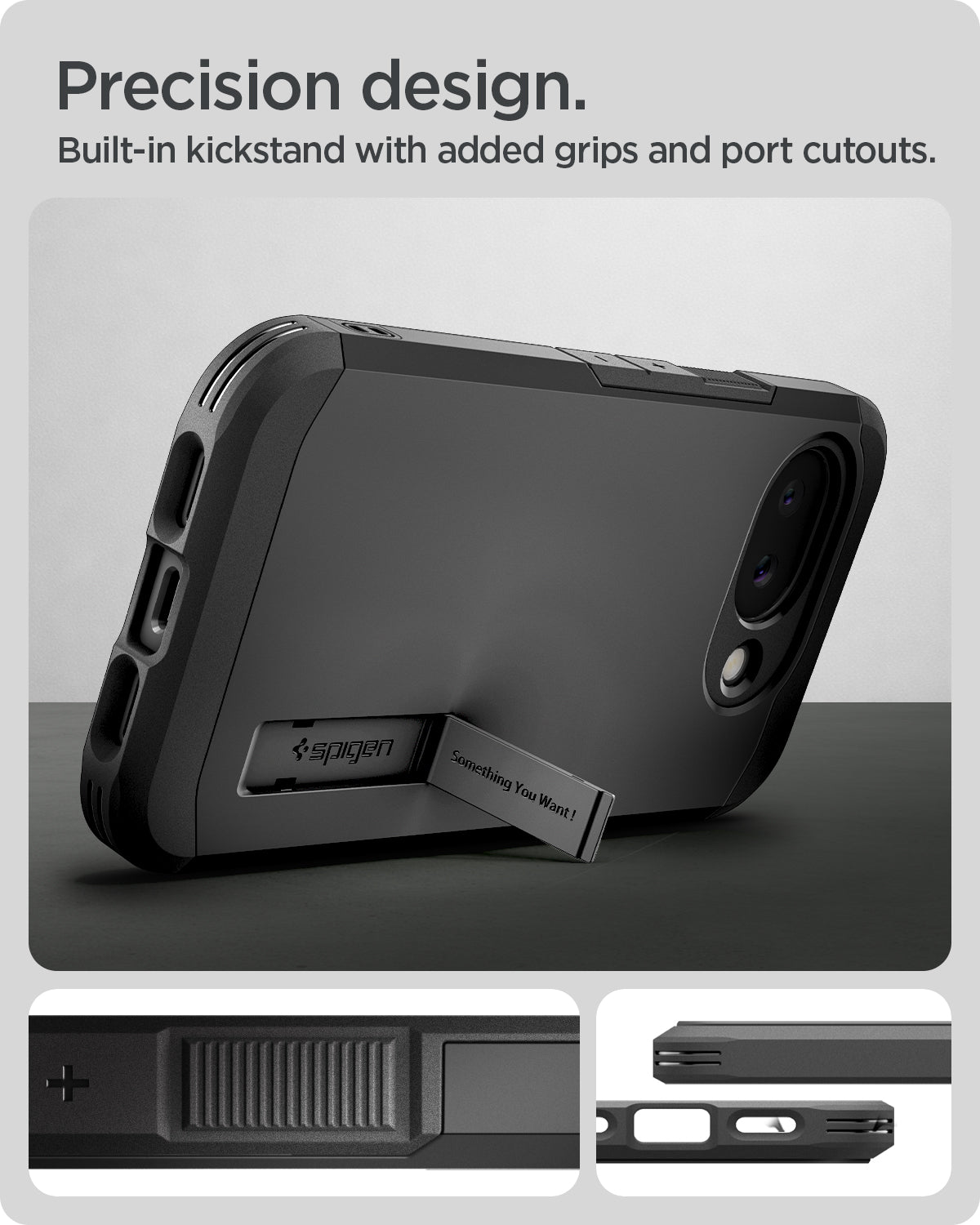 spigen-tough-armor-mag-fit-funda-para-pixel-10a-protecci-n-militar-con-kickstand image 8