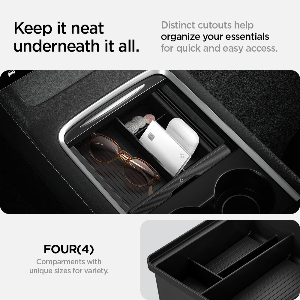 organizador-deslizante-de-consola-superior-spigen-para-tesla-model-3-y image 5