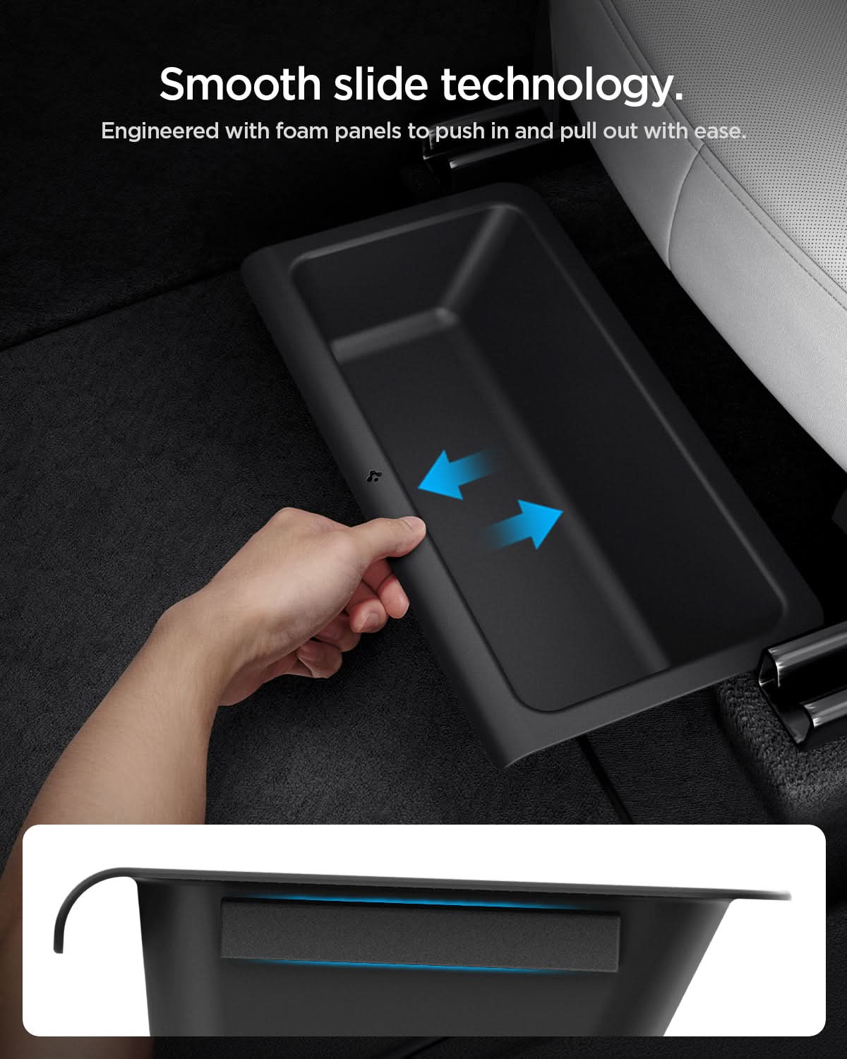 spigen-organizador-bajo-los-asientos-para-tesla-model-y-pack-de-2-compatible-con image 6