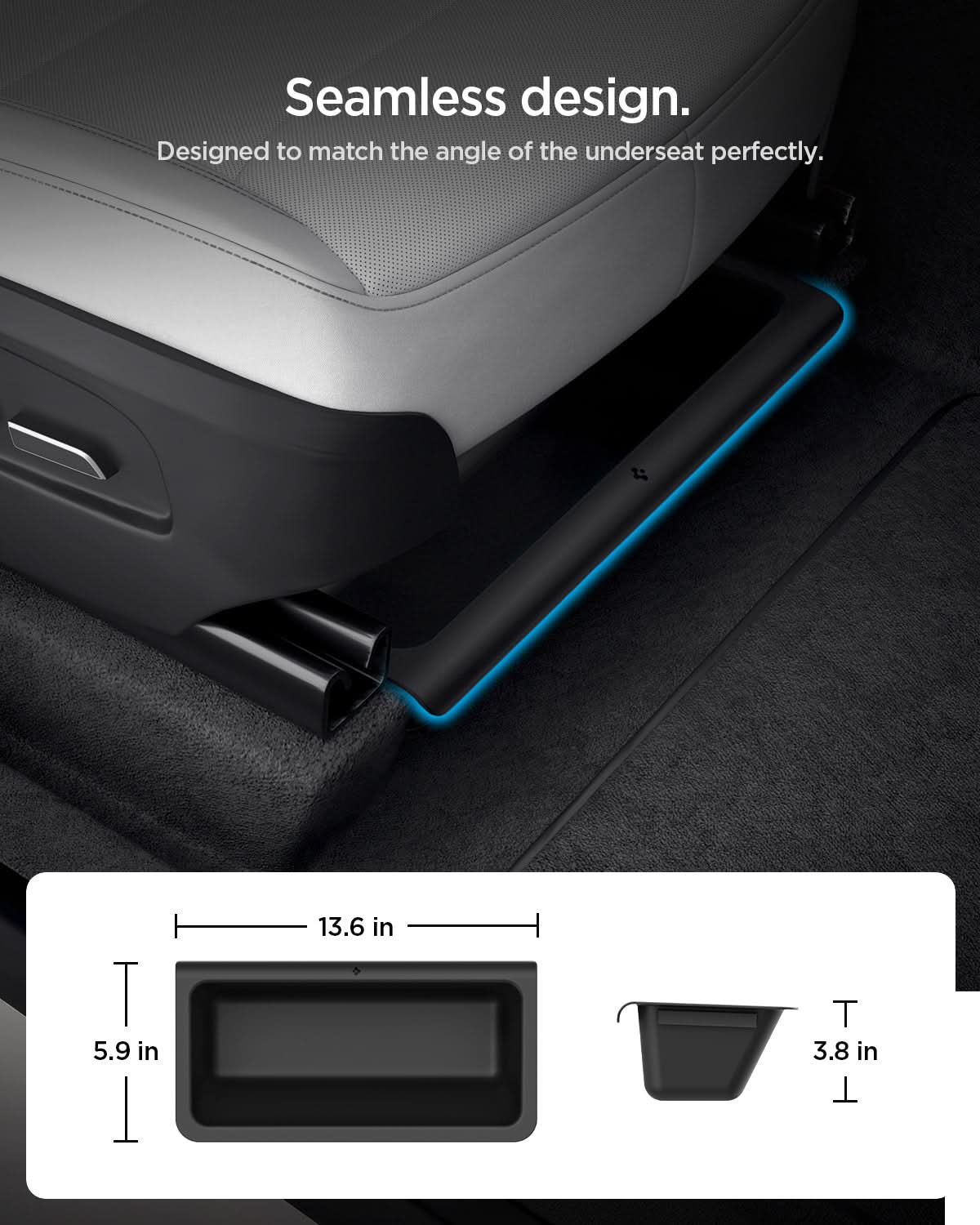 spigen-organizador-bajo-los-asientos-para-tesla-model-y-pack-de-2-compatible-con image 7