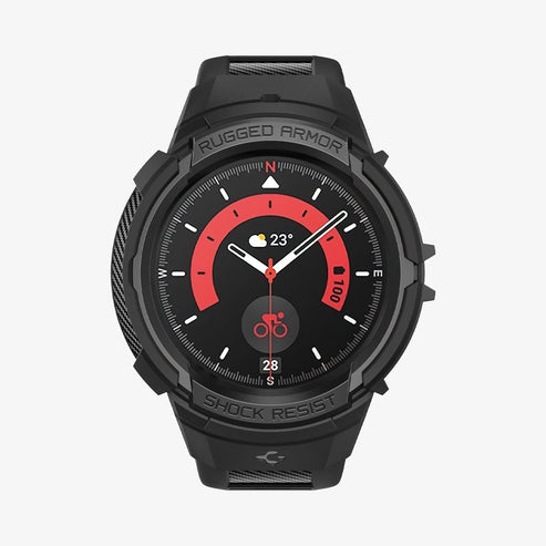 spigen-rugged-armor-pro-funda-para-samsung-galaxy-watch-7-y-6-classic-negro image 2