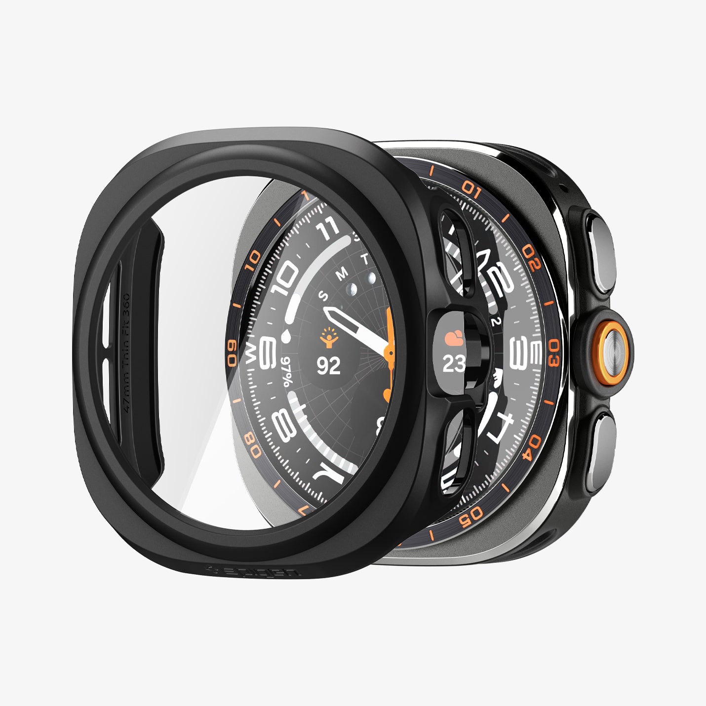 spigen-thin-fit-360-funda-para-galaxy-watch-ultra-protector-de-pantalla-integrad image 3