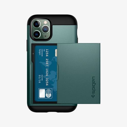 spigen-slim-armor-cs-para-iphone-11-funda-con-ranura-para-tarjetas-y-protecci-n- image 2