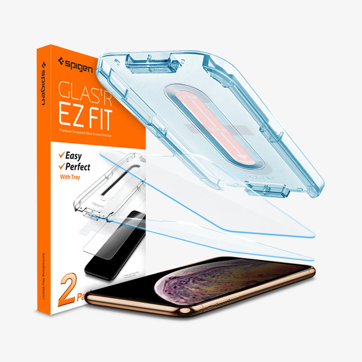 spigen-glas-tr-ez-fit-protector-de-pantalla-para-iphone-x-cristal-templado-9h-co image 1