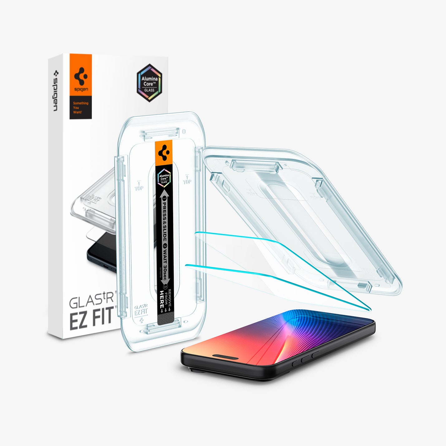spigen-glas-tr-ez-fit-sensor-protected-para-iphone-17-2-uds image 1