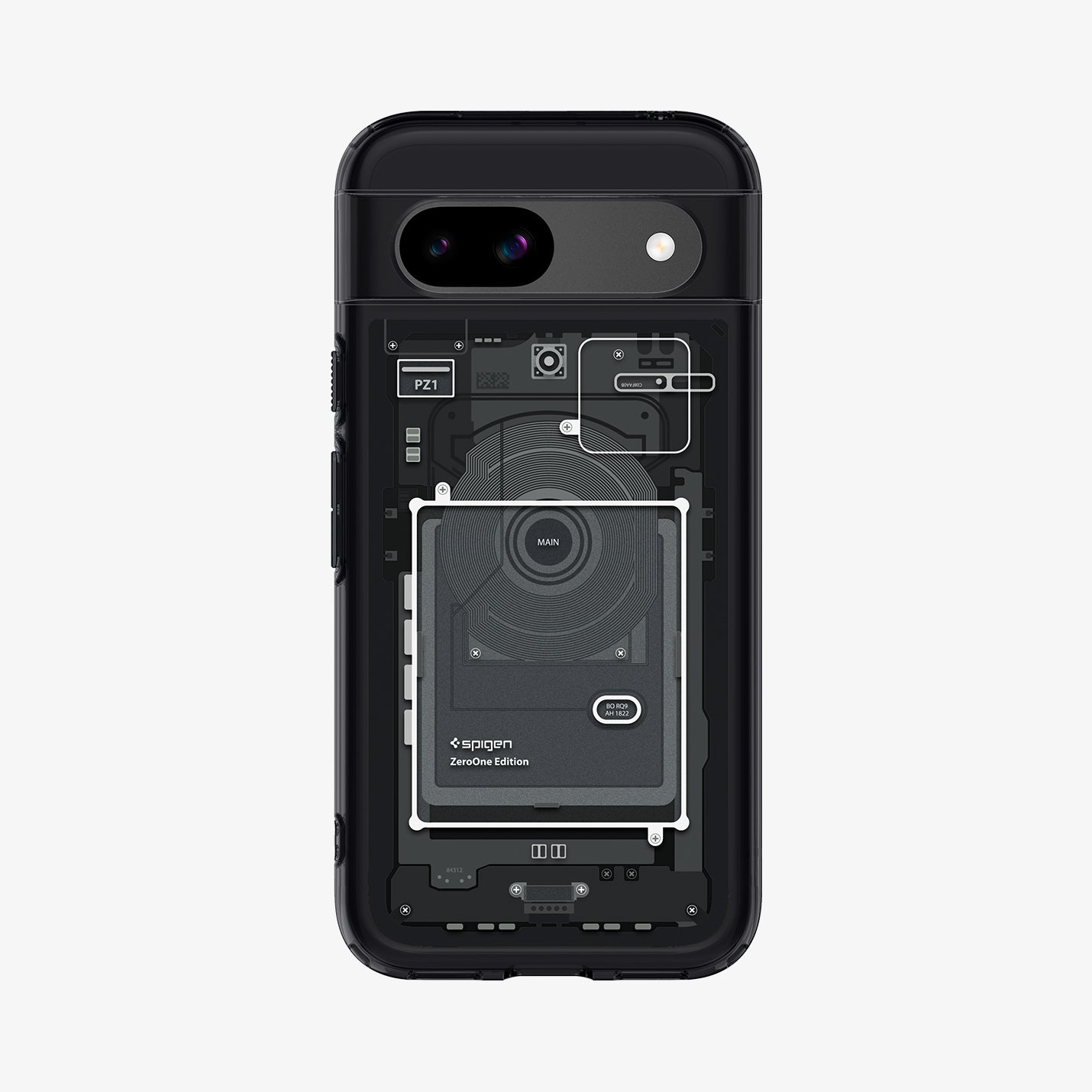 spigen-ultra-hybrid-zero-one-funda-transparente-para-google-pixel-8-con-dise-o-i image 1