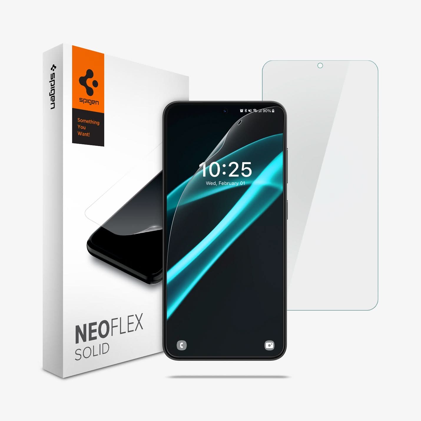 spigen-neo-flex-solid-protector-de-pantalla-para-galaxy-s24-pel-cula-de-tpu-sin- image 1