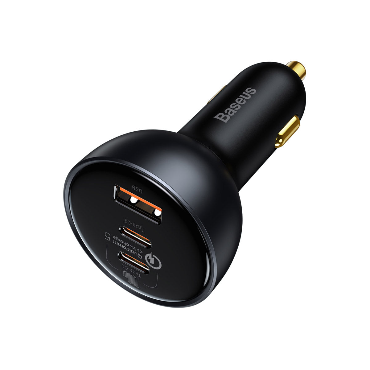 baseus-cargador-de-coche-usb-c-160w-3-puertos image 3