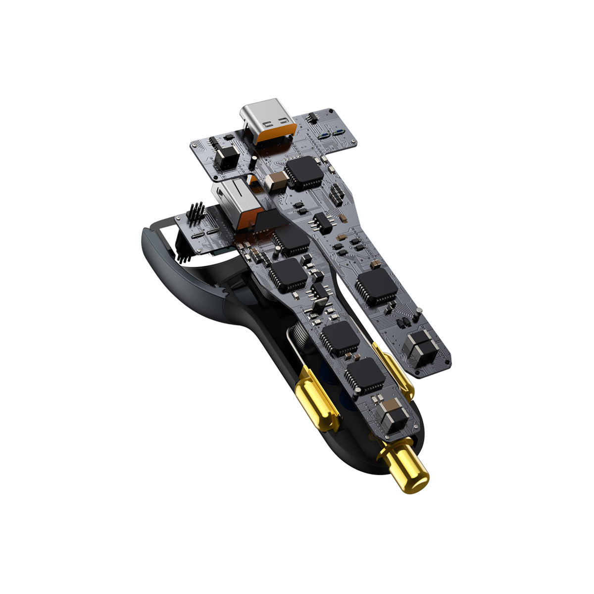 baseus-cargador-de-coche-usb-c-160w-3-puertos image 4