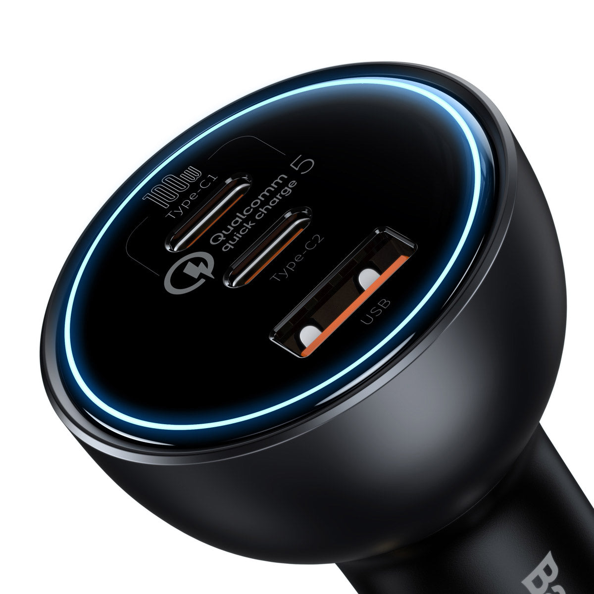 baseus-cargador-de-coche-usb-c-160w-3-puertos image 5
